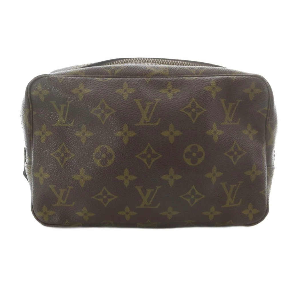 Louis Vuitton Pouch Clutch Monogram Trousses Toilette Shoulder Bag Brown